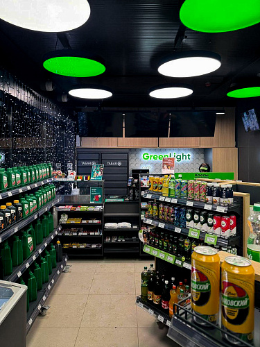 АЗС «Татнефть» (Greenlight Cafe) - освещение рис.2